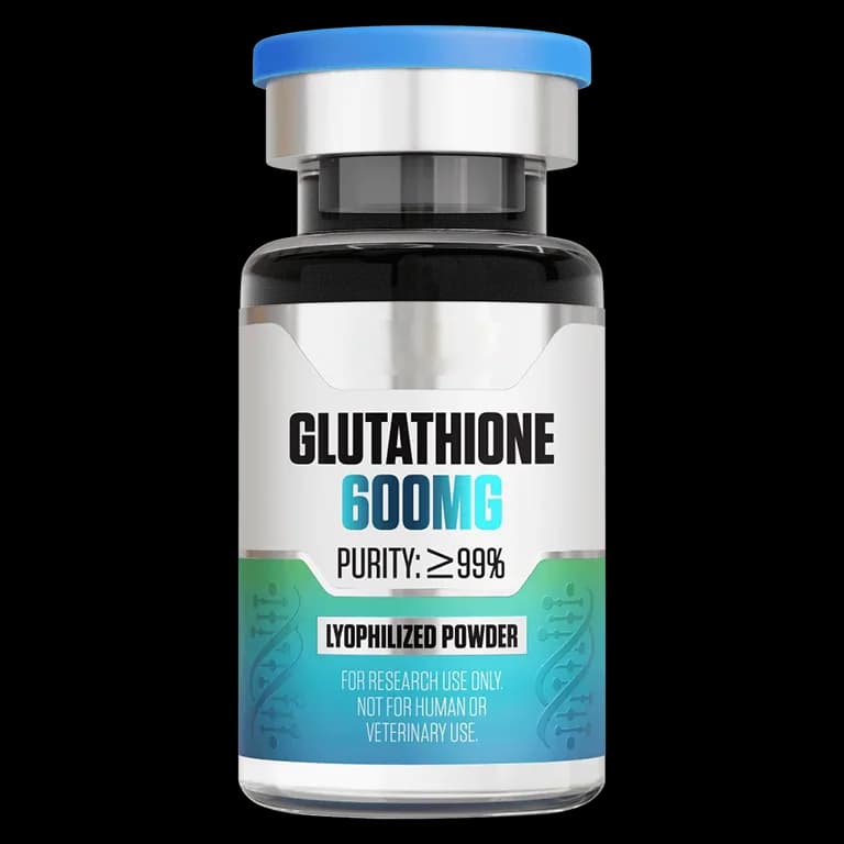 Glutathione (600 mg Vial) 600 mg vial of lyophilized research peptide