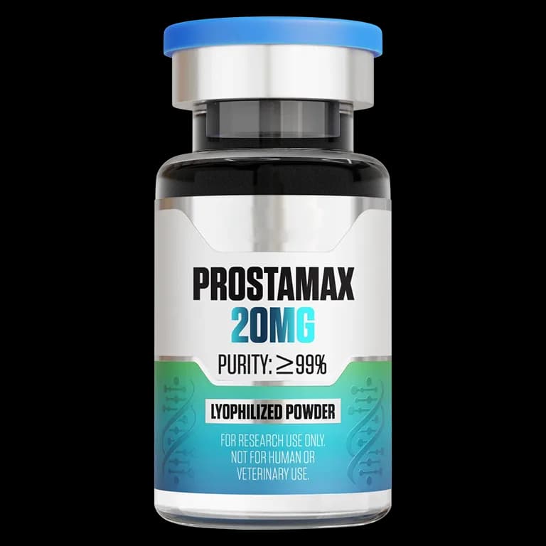 Prostamax (20 mg Vial) 20 mg vial of lyophilized research peptide