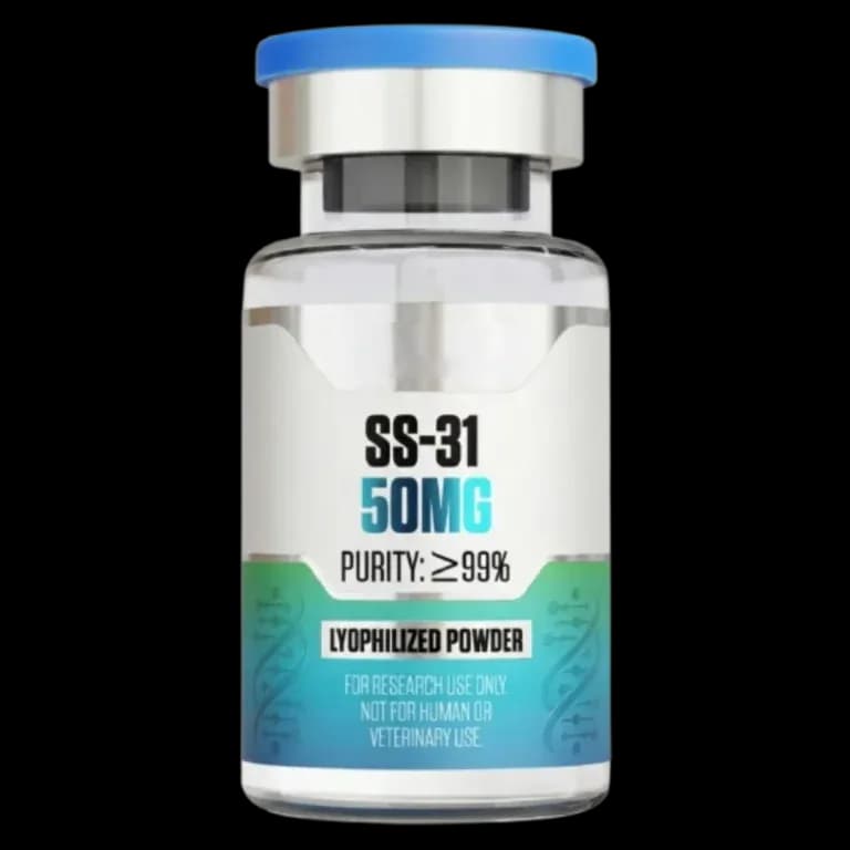 SS-31 (50 mg Vial) 50 mg vial of lyophilized research peptide