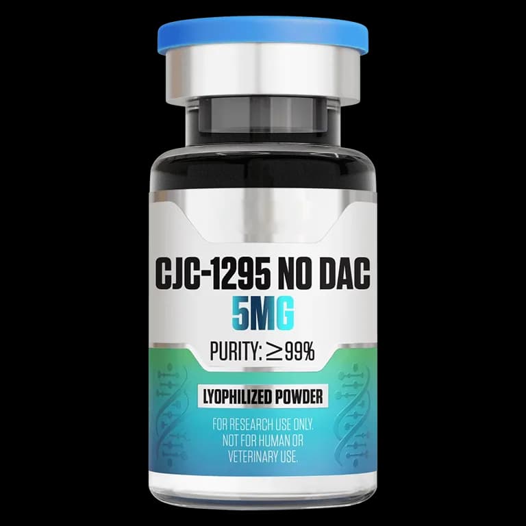 قارورة CJC-1295 NO DAC (5 mg Vial) 5 mg من ببتيد بحثي مجفّف بالتجميد