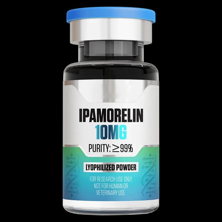 Ipamorelin (10 mg Vial) 10 mg Vial mit lyophilisiertem Forschungspeptid