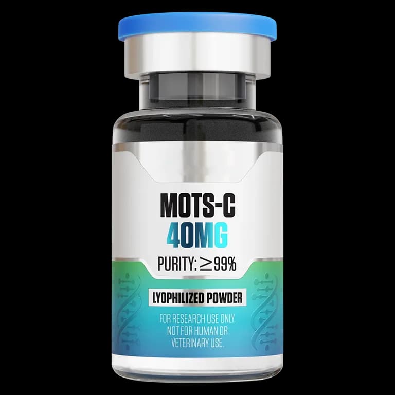 MOTS-C (40 mg Vial) 40 mg vial of lyophilized research peptide