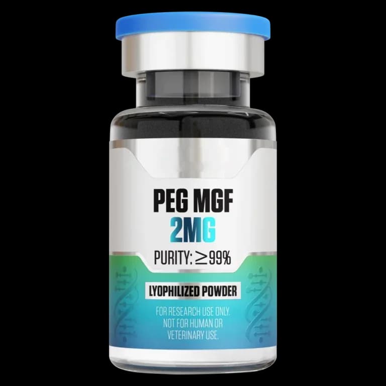 PEG MGF (2 mg Vial) 2 mg Vial mit lyophilisiertem Forschungspeptid