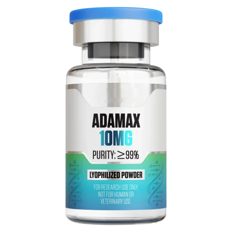 Adamax (10 mg Vial) 10 mg vial of lyophilized research peptide