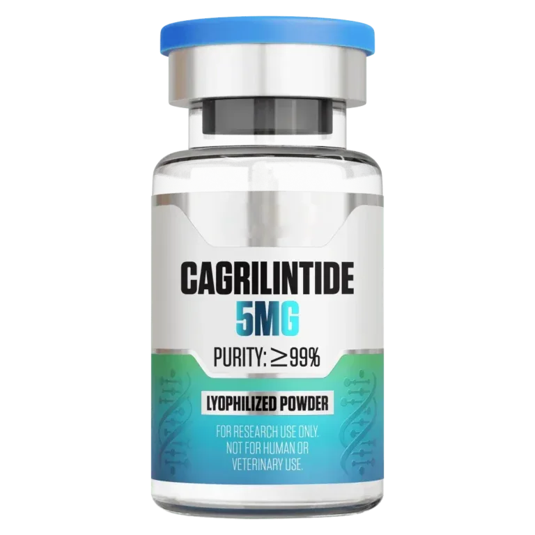 Cagrilintide (5 mg Vial) 5 mg vial of lyophilized research peptide