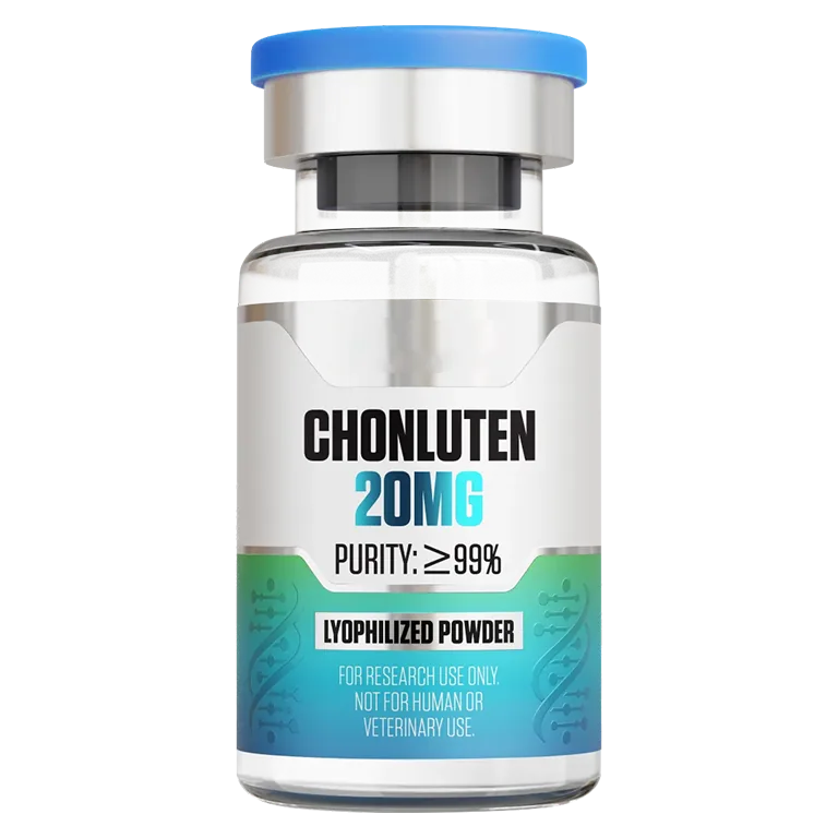 Chonluten (20 mg Vial) 20 mg vial of lyophilized research peptide