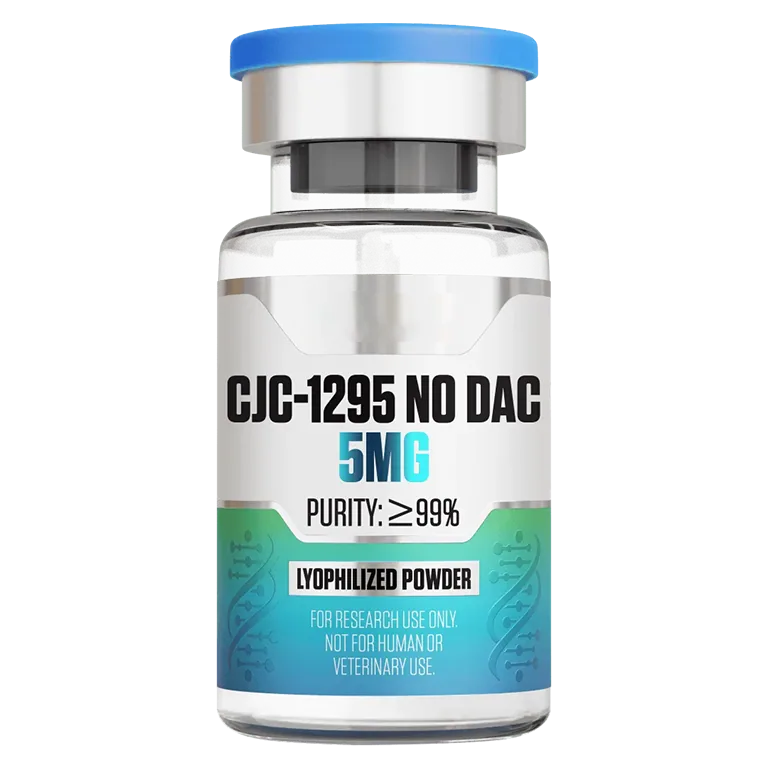 CJC-1295 NO DAC (5 mg Vial) 5 mg vial of lyophilized research peptide