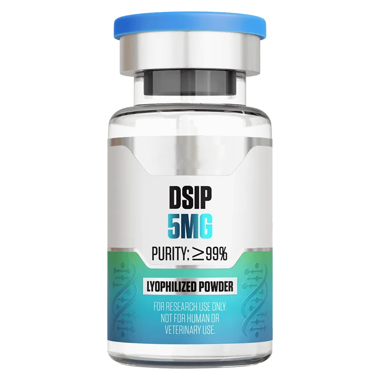 DSIP (5 mg Vial) 5 mg vial of lyophilized research peptide