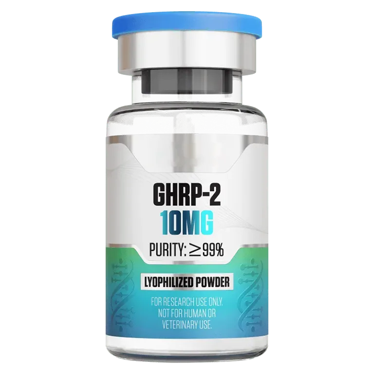 GHRP-2 (10 mg Vial) 10 mg vial of lyophilized research peptide