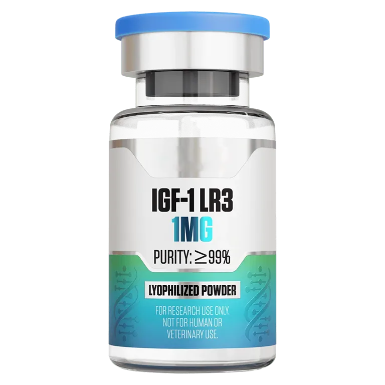 IGF-1 LR3 (1 mg Vial) 1 mg vial of lyophilized research peptide