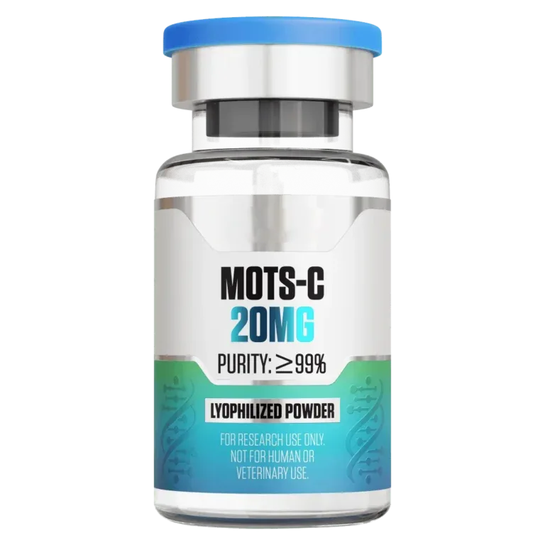 MOTS-C (20 mg Vial) 20 mg vial of lyophilized research peptide