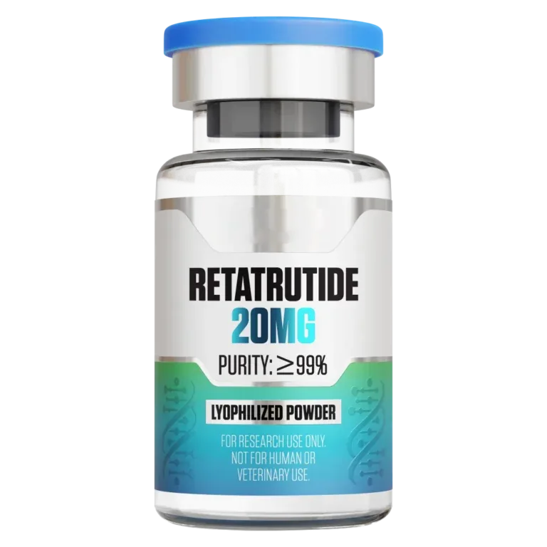 Retatrutide (20 mg Vial) 20 mg vial of lyophilized research peptide