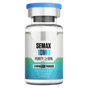 Semax (10 mg Vial) 10 mg vial of lyophilized research peptide