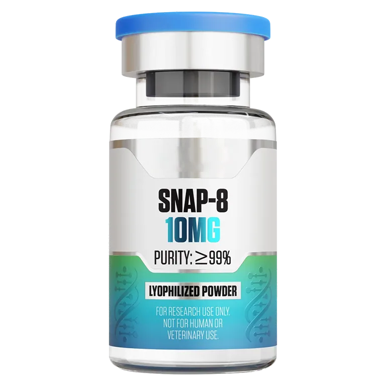 SNAP-8 (10 mg Vial) 10 mg vial of lyophilized research peptide