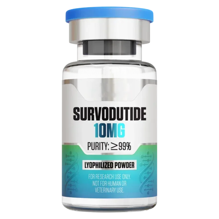 Survodutide (10 mg Vial) 10 mg vial of lyophilized research peptide